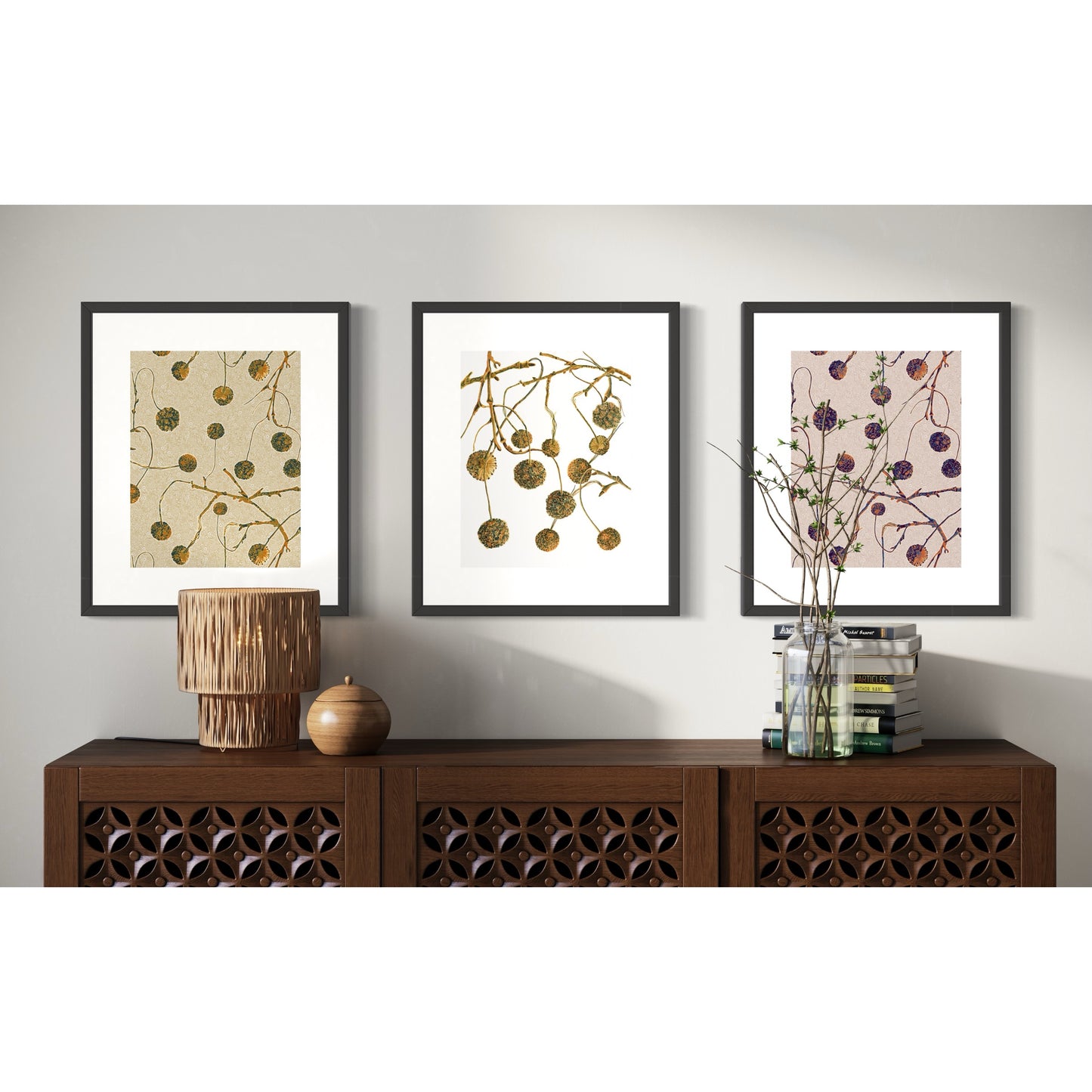 Sycamore Pods - Art Print