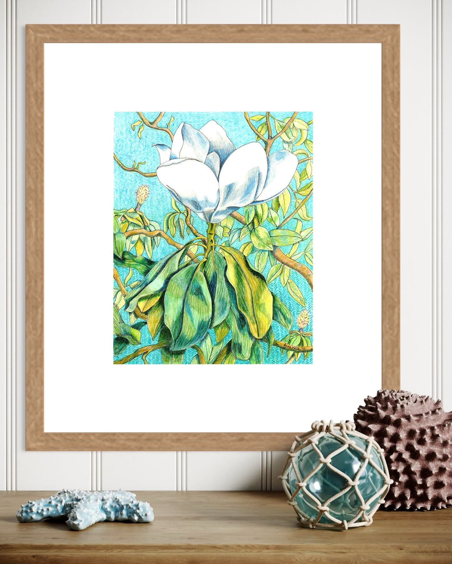 Southern Magnolia Blossom - Art Print