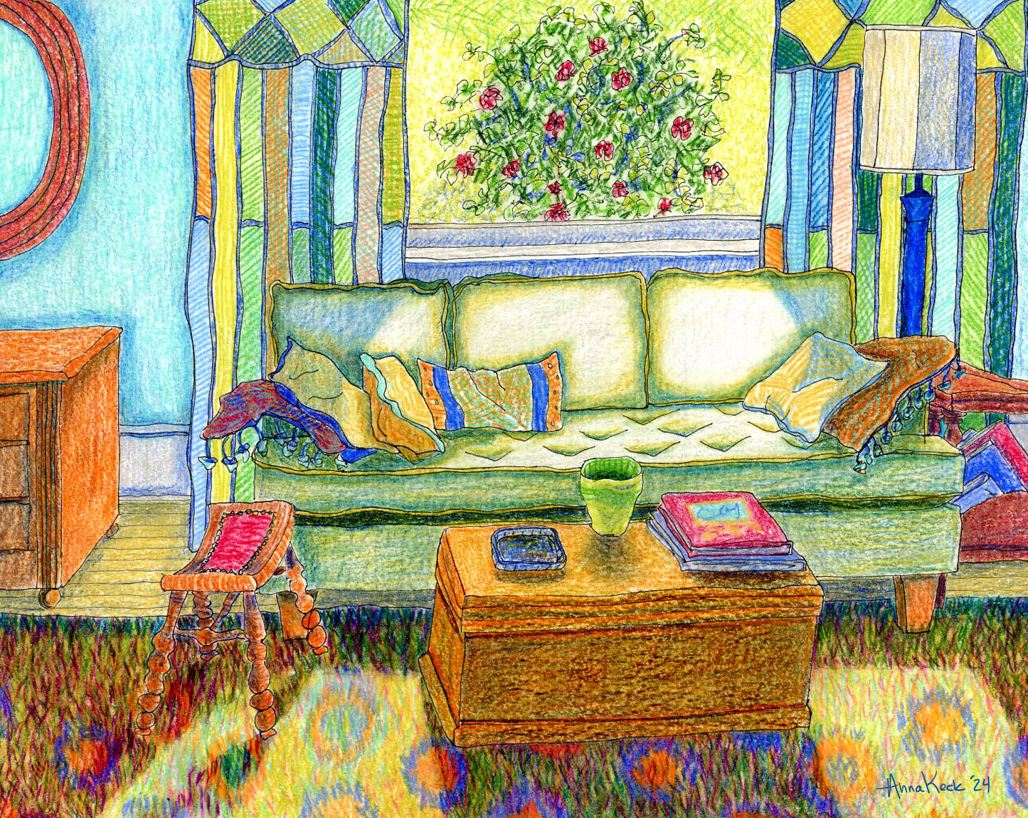 Warm Happy Days - Art Print