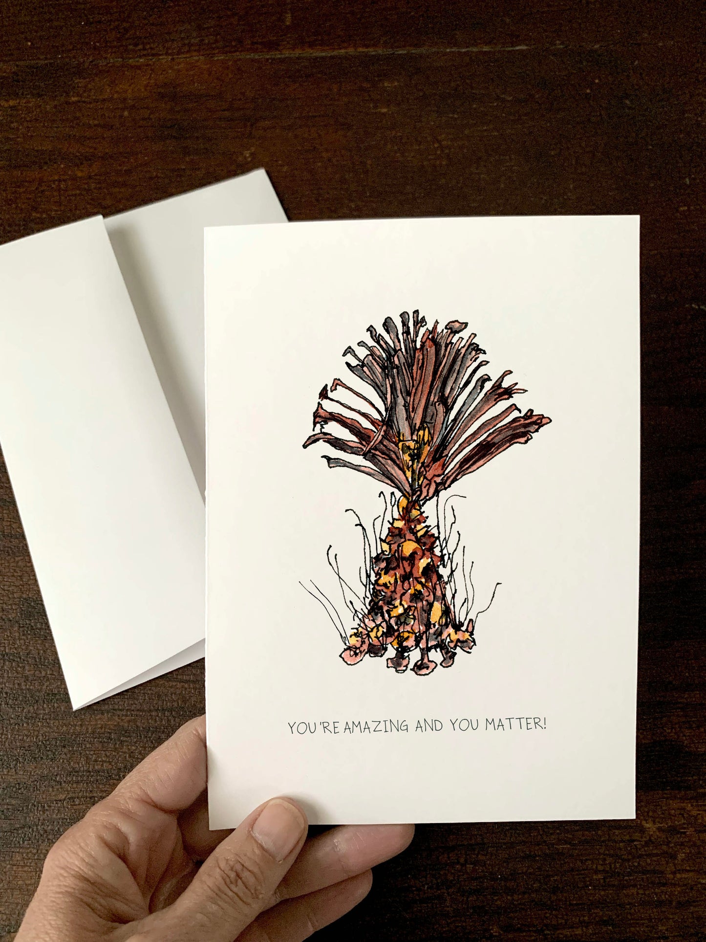You're Amazing and You Matter - Single Card