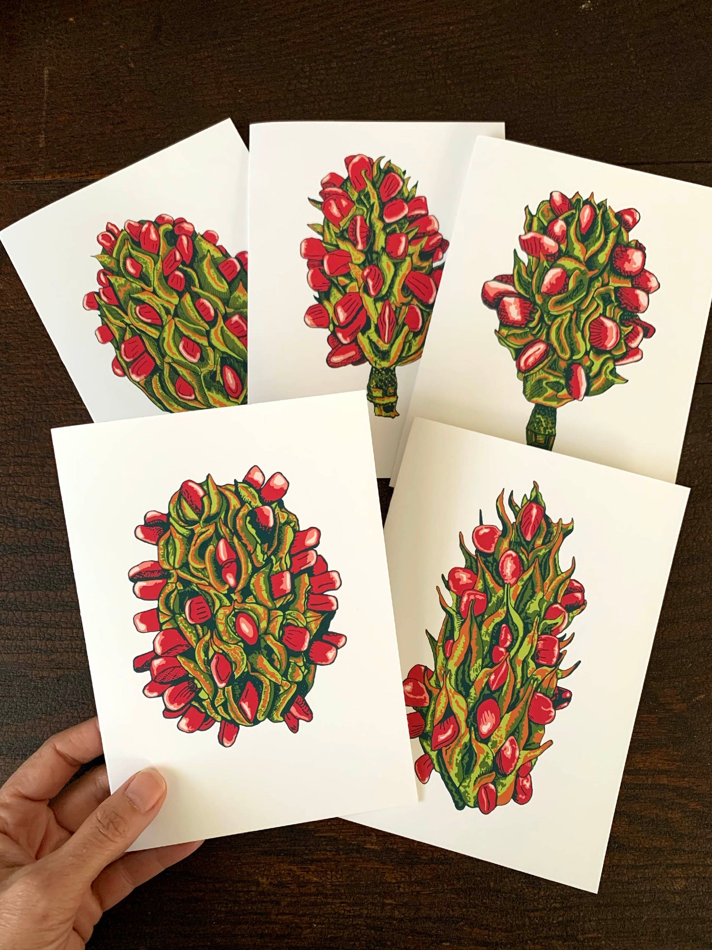 Manifestation Magnolia Pod Collection - 5 card Set