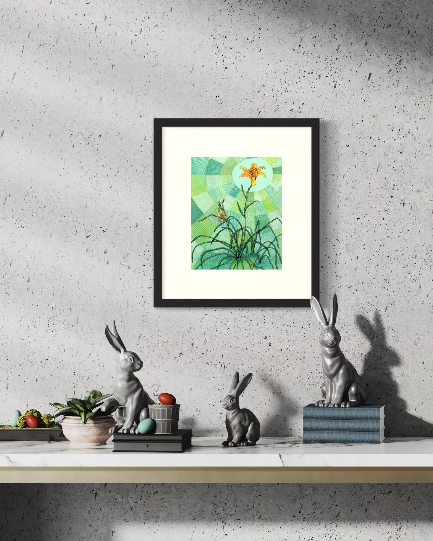 Last One Standing - (Day Lily) - Art Print