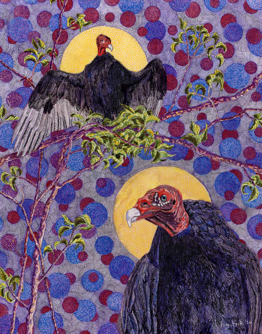Turkey Vultures - Art Print