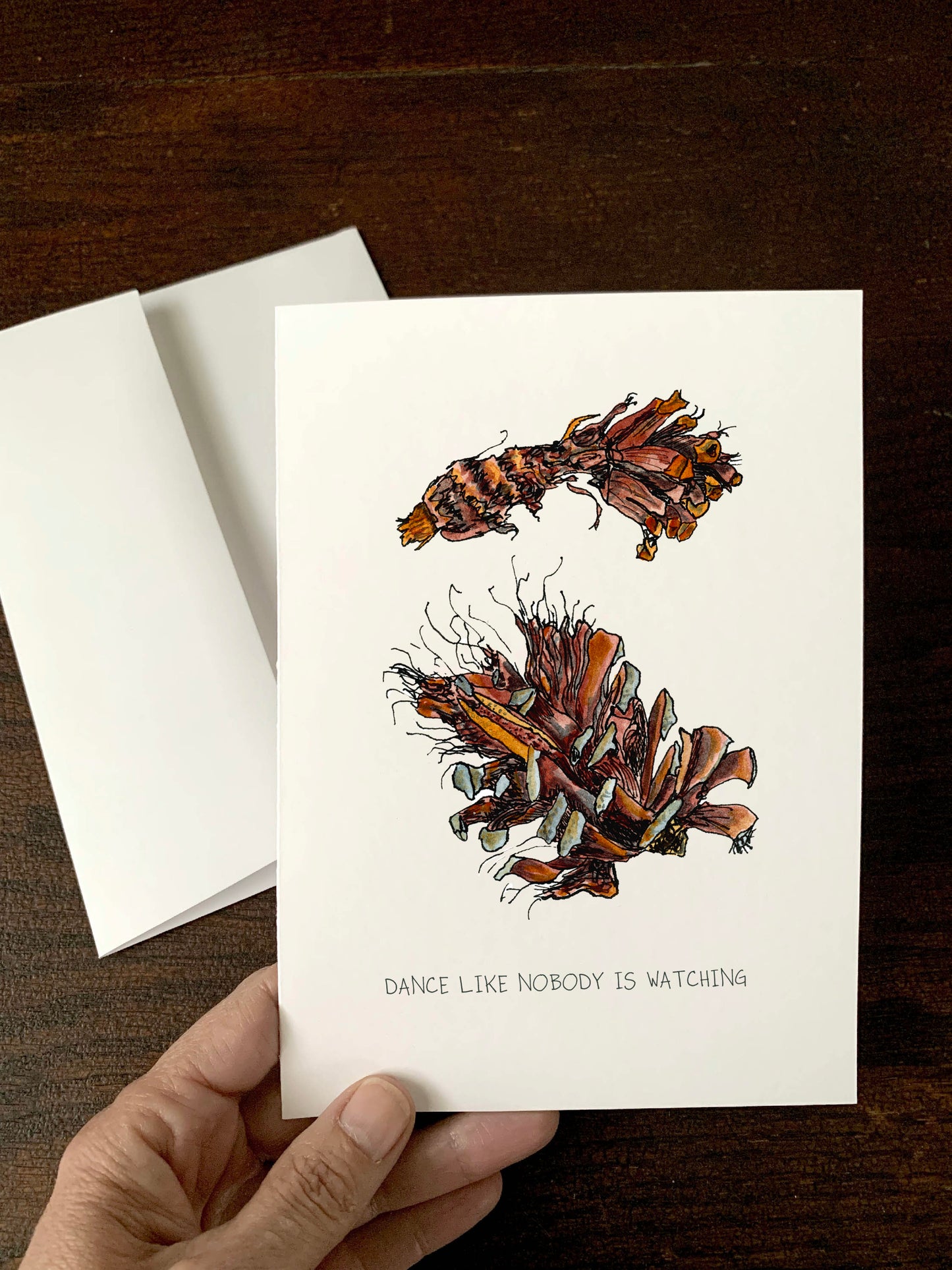 Pine Cones - Perfectly Imperfect Series - 5 card Set