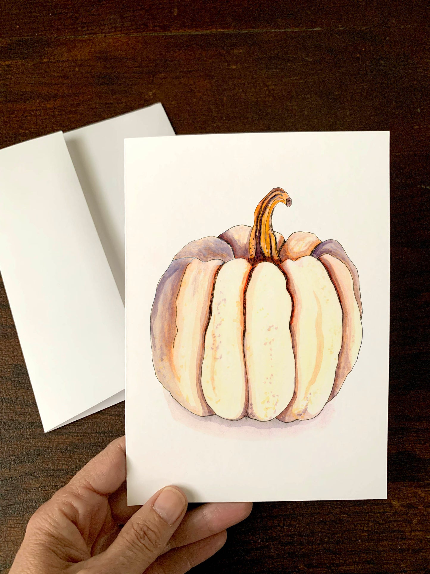 Heirloom Pumpkins - Fall Holiday Collection - 5 card Set