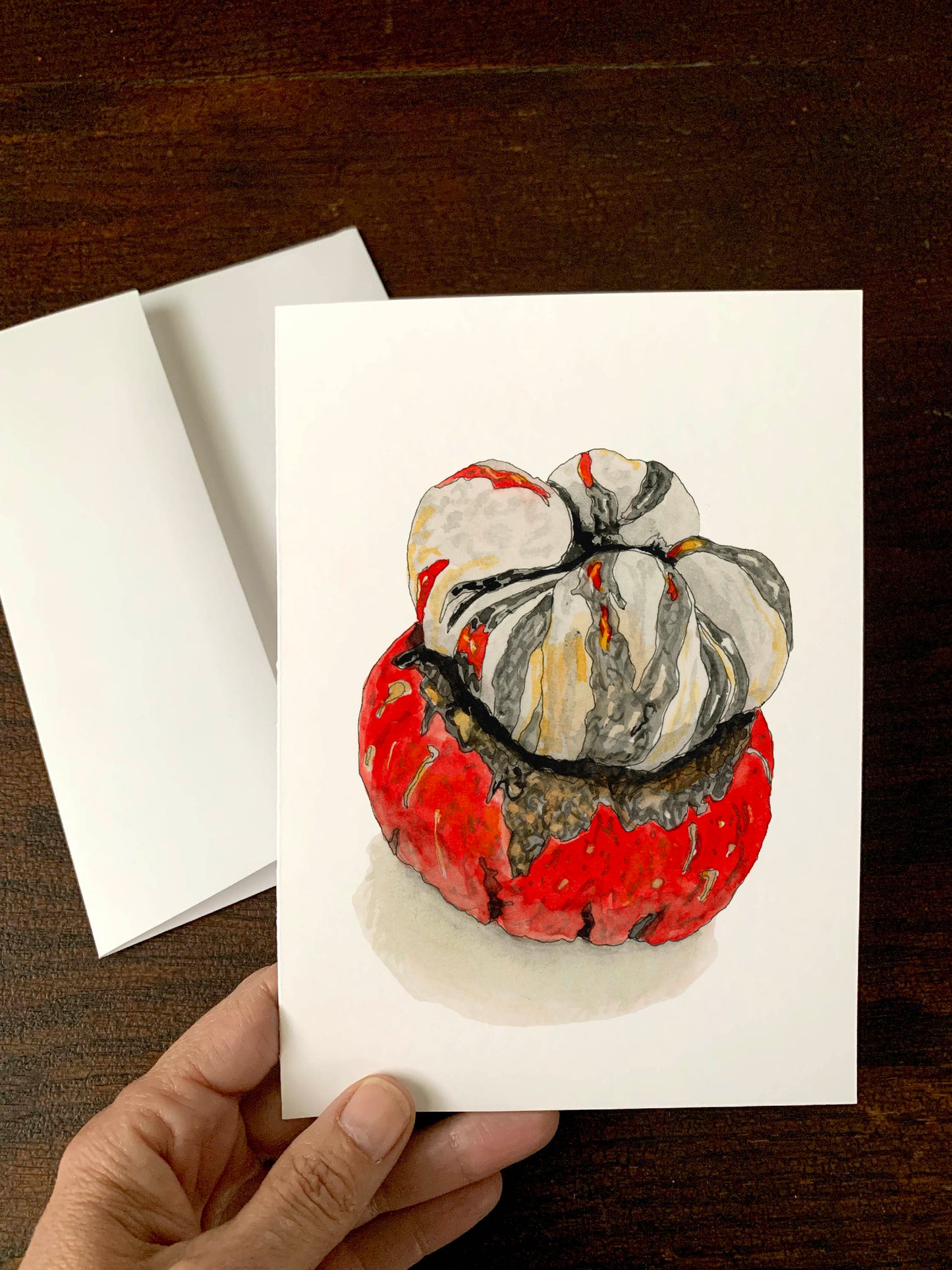 Heirloom Pumpkins - Fall Holiday Collection - 5 card Set